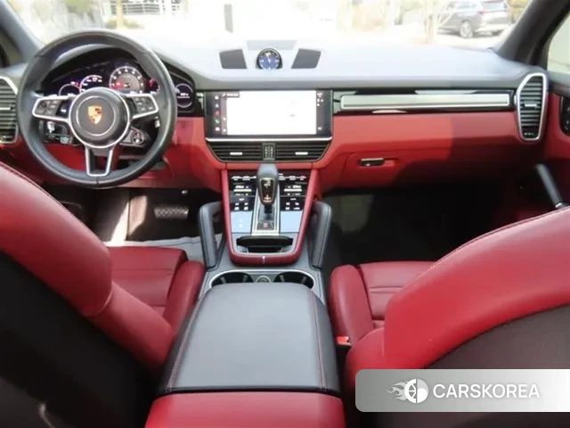 Porsche Cayenne (PO536) 2022 Черный из Кореи, фото 5