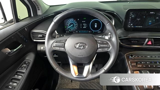 Hyundai The New Santa Fe 2022 Белый из Кореи, фото 5