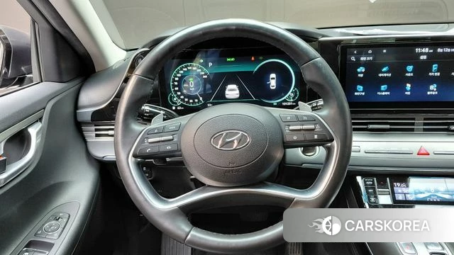 Hyundai The New Grandeur IG Hybrid 2022 Серый из Кореи, фото 5