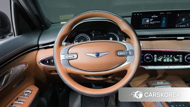 Genesis GV70 2022 Темно-зеленый из Кореи, фото 5