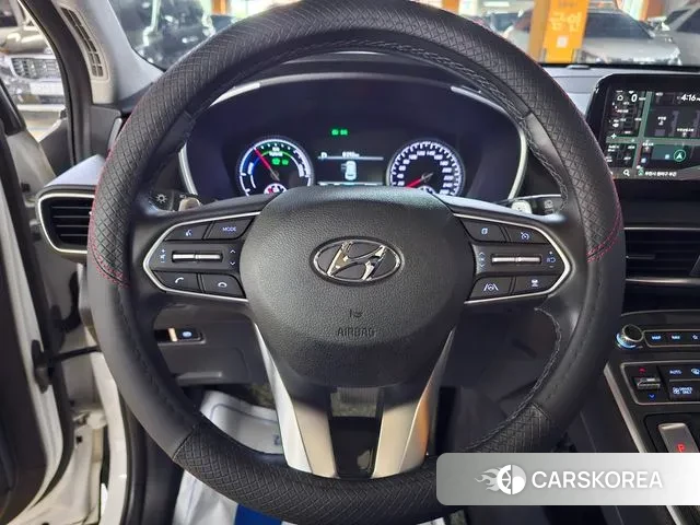 Hyundai The New Santa Fe 2021 Белый из Кореи, фото 5