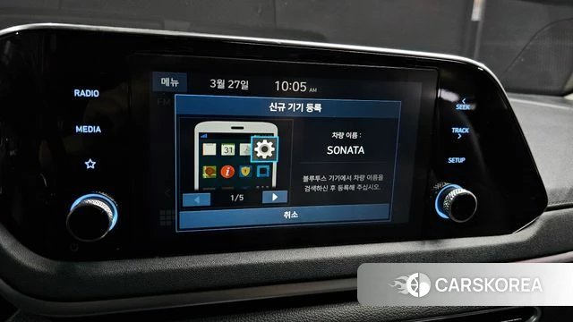 Hyundai Sonata (DN8) 2019 Черный из Кореи, фото 5
