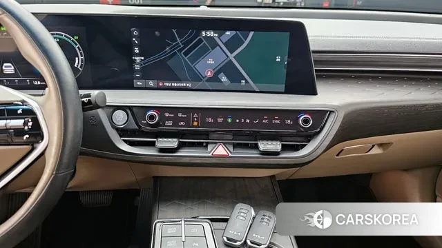Kia K8 Hybrid 2023 Черный из Кореи, фото 5