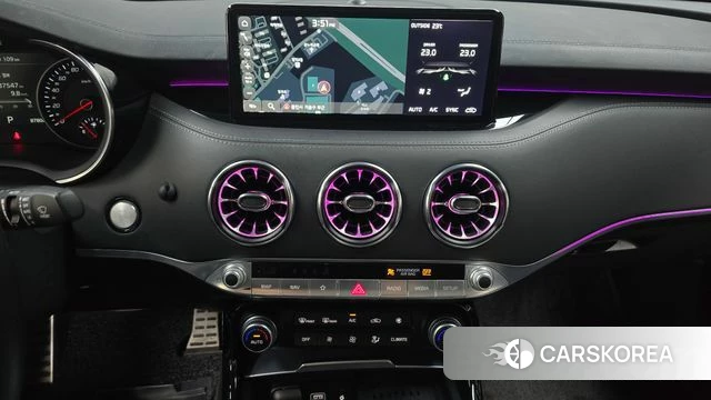 Kia Stinger Meister 2022 Темно-зеленый из Кореи, фото 5