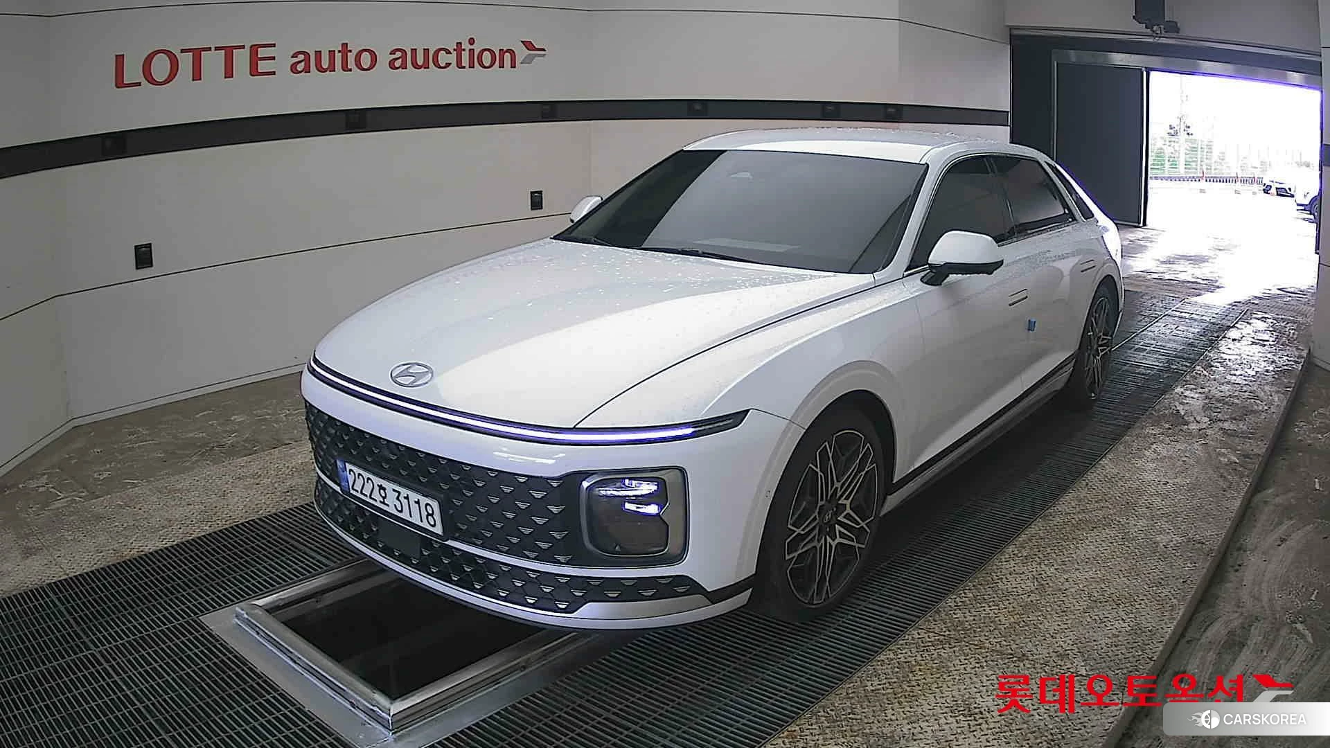 Hyundai Grandeur Hybrid 2024 Serenity White Pearl из Кореи, фото 5