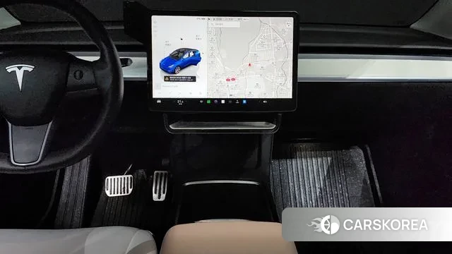 Tesla Model Y 2023 Синий из Кореи, фото 5
