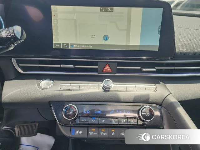 Hyundai Avante (CN7) 2022 Черный из Кореи, фото 5