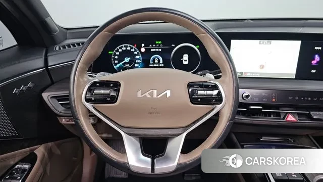 Kia K8 Hybrid 2023 Черный из Кореи, фото 5