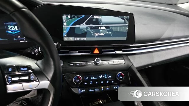 Hyundai Avante Hybrid (CN7) 2022 Белый из Кореи, фото 5