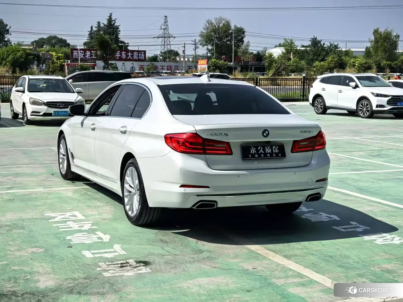 BMW 5 series 2020 Белый из Китая, фото 5