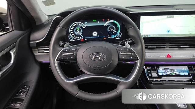 Hyundai The New Grandeur IG Hybrid 2022 Черный из Кореи, фото 5