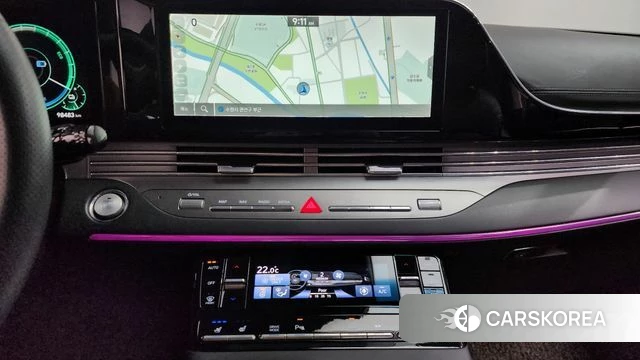 Hyundai The New Grandeur IG Hybrid 2021 Белый из Кореи, фото 5