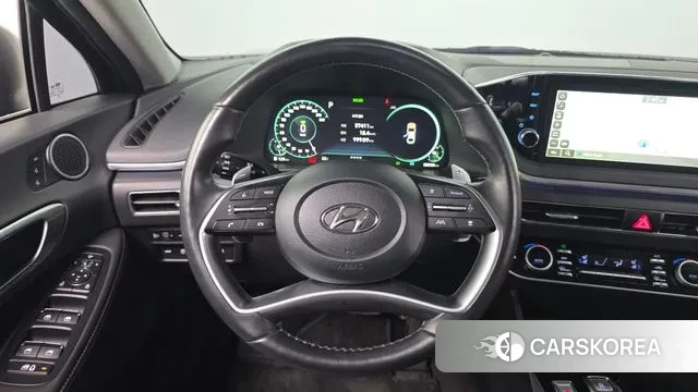 Hyundai Sonata Hybrid (DN8) 2023 Черный из Кореи, фото 5