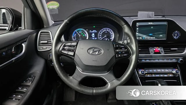Hyundai Grandeur IG Hybrid 2018 Черный из Кореи, фото 5