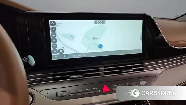 Hyundai The New Grandeur IG Hybrid 2022 Белый из Кореи, фото 5