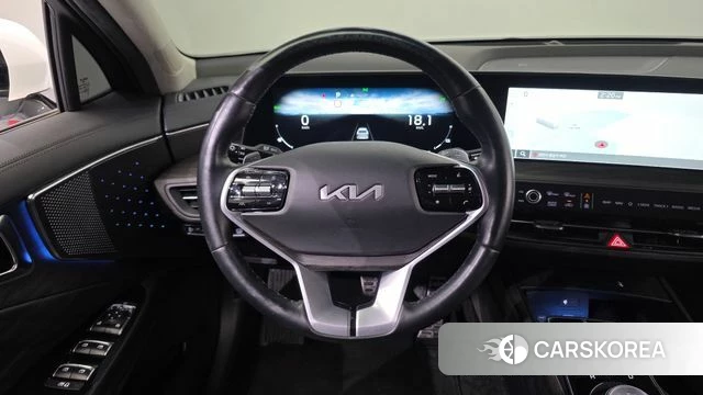 Kia K8 Hybrid 2023 Белый из Кореи, фото 5