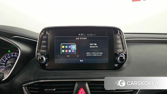 Hyundai Santa Fe TM 2020 Синий из Кореи, фото 5