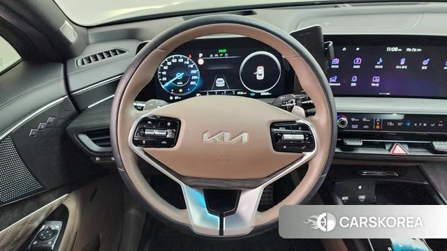 Kia K8 Hybrid 2021 Черный из Кореи, фото 5