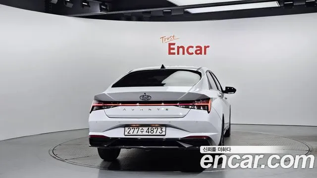 Hyundai Avante (CN7) 2021 Белый из Кореи, фото 5