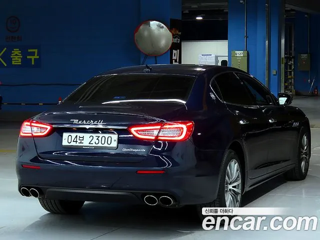 Maserati Quattroporte 2018 Синий из Кореи, фото 5
