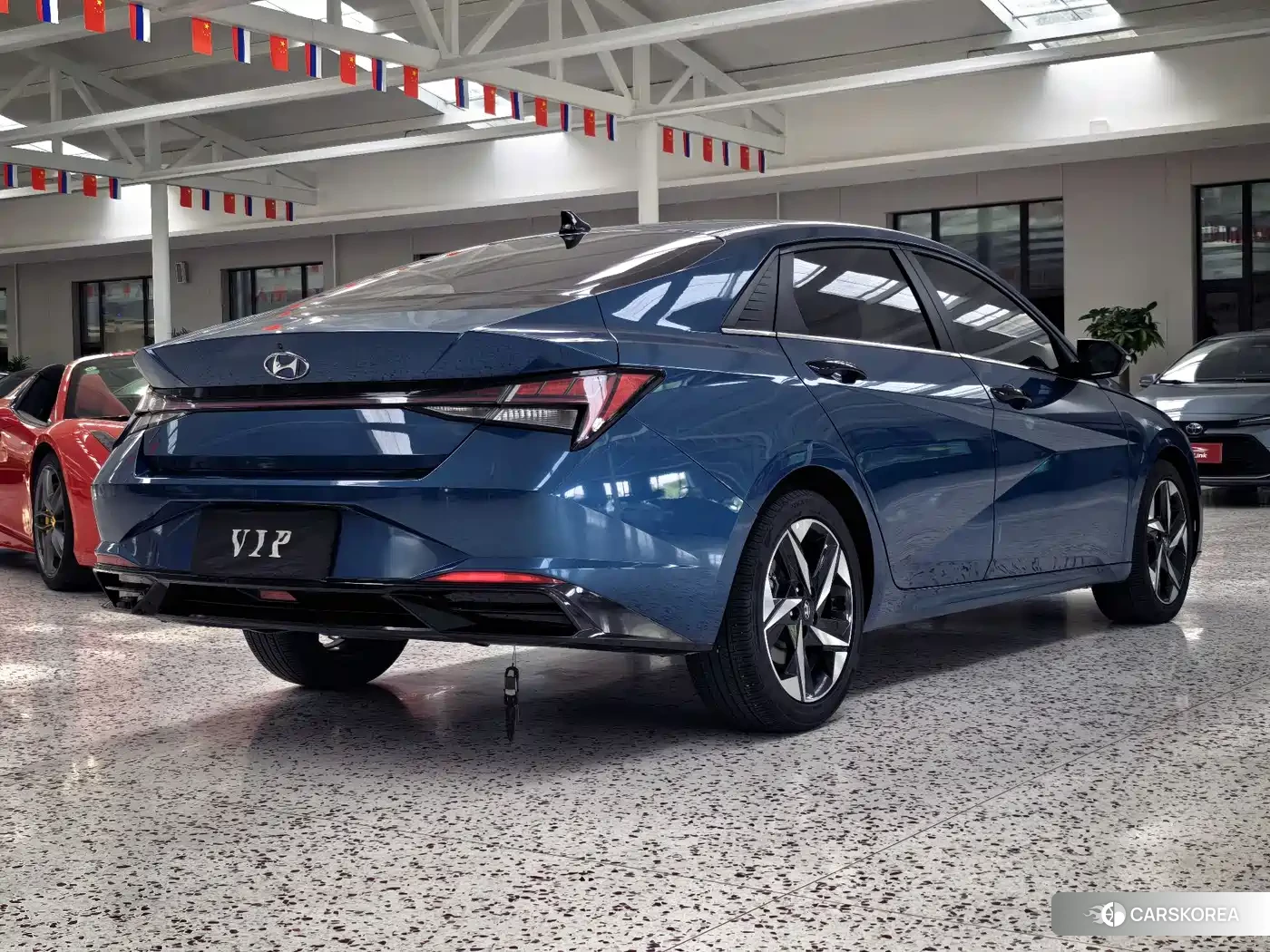 Hyundai Elantra 2022 Синий из Китая, фото 5