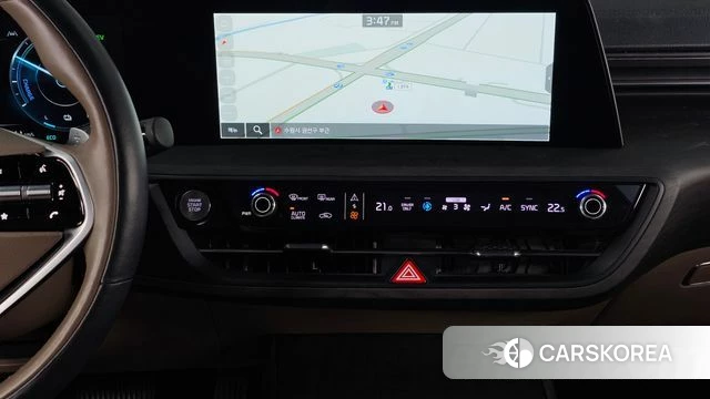 Kia K8 Hybrid 2022 Серый из Кореи, фото 5