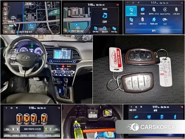 Hyundai The New Avante AD 2018 Черный из Кореи, фото 5