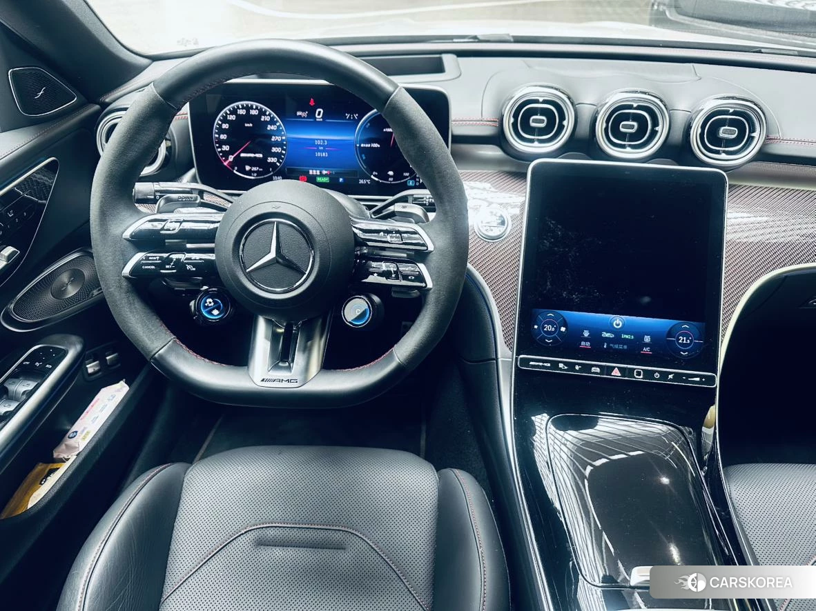Mercedes-Benz C-class AMG PHEV 2024 Темно-серый из Китая, фото 5