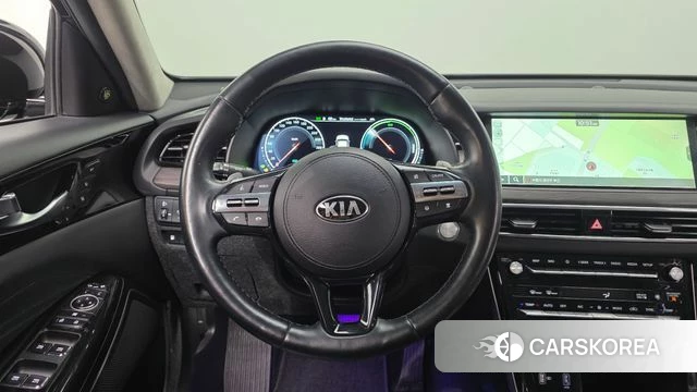 Kia K7 Premier Hybrid 2021 Черный из Кореи, фото 5
