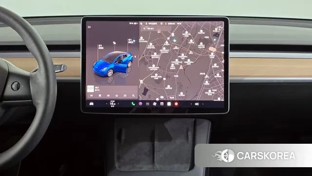 Tesla Model Y 2022 Синий из Кореи, фото 5