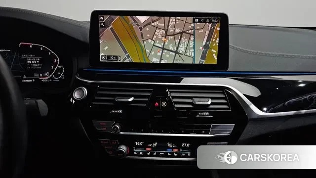 BMW 5 Series (G30) 2021 Черный из Кореи, фото 5