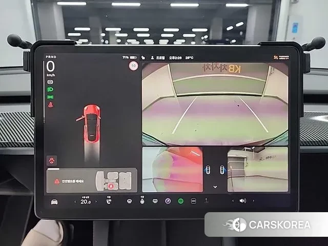 Tesla Model Y 2021 Красный из Кореи, фото 5