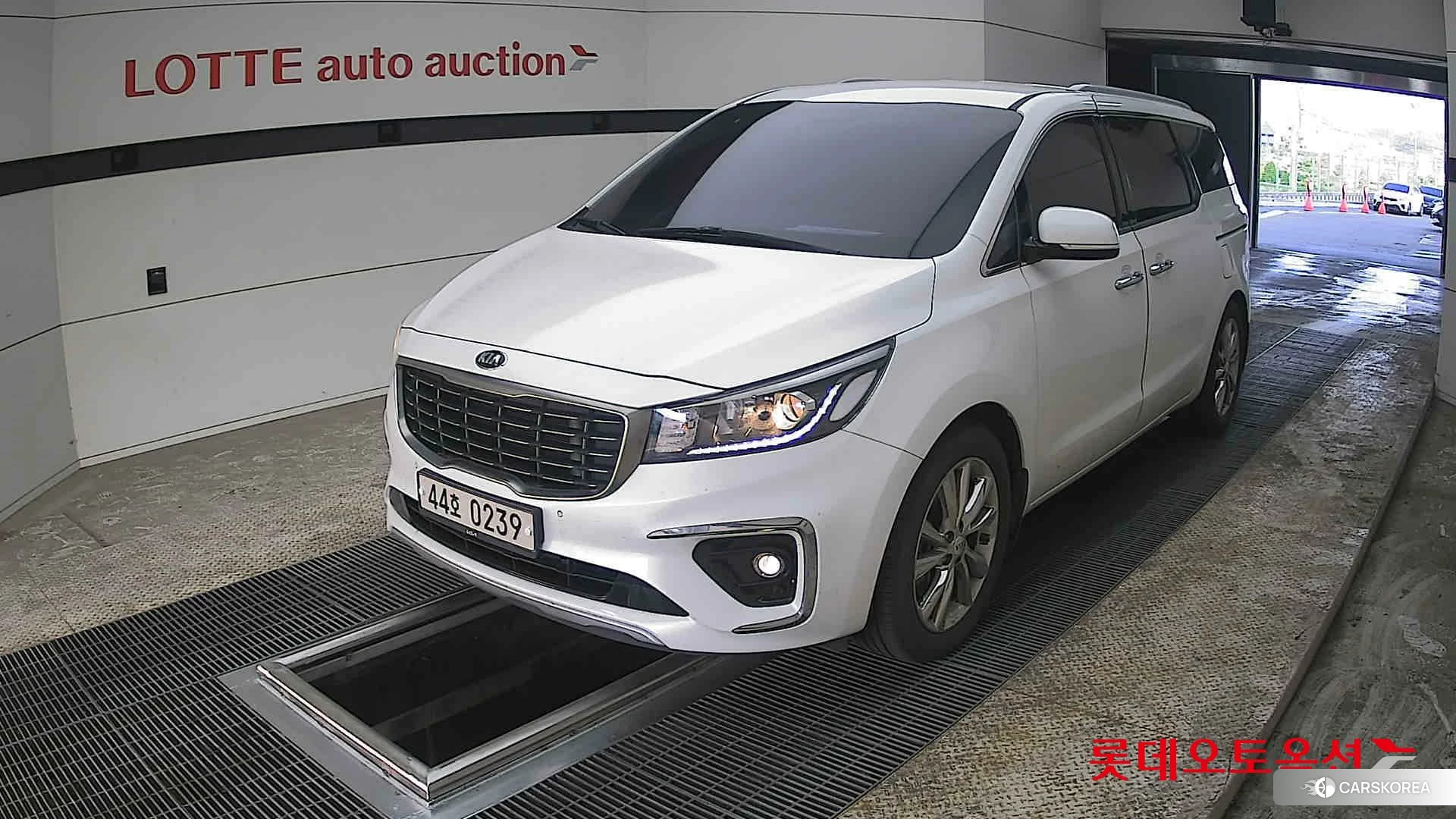 Kia Carnival 2019 Snow White Pearl (optional) из Кореи, фото 5