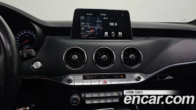 Kia Stinger 2018 Синий из Кореи, фото 5