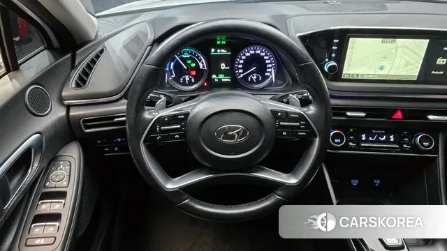 Hyundai Sonata Hybrid (DN8) 2021 Белый из Кореи, фото 5
