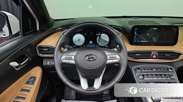 Hyundai The New Santa Fe 2023 Белый из Кореи, фото 5