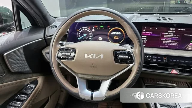 Kia K8 Hybrid 2021 Зеленый из Кореи, фото 5