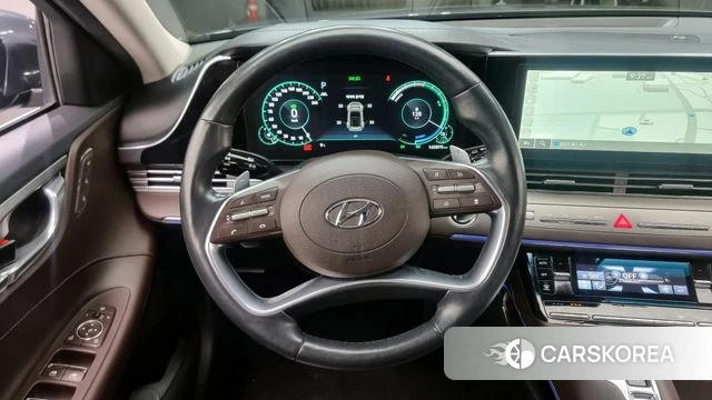 Hyundai The New Grandeur IG Hybrid 2021 Серый из Кореи, фото 5