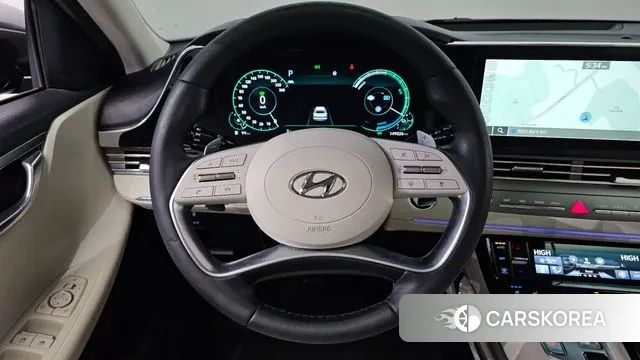 Hyundai The New Grandeur IG Hybrid 2021 Черный из Кореи, фото 5