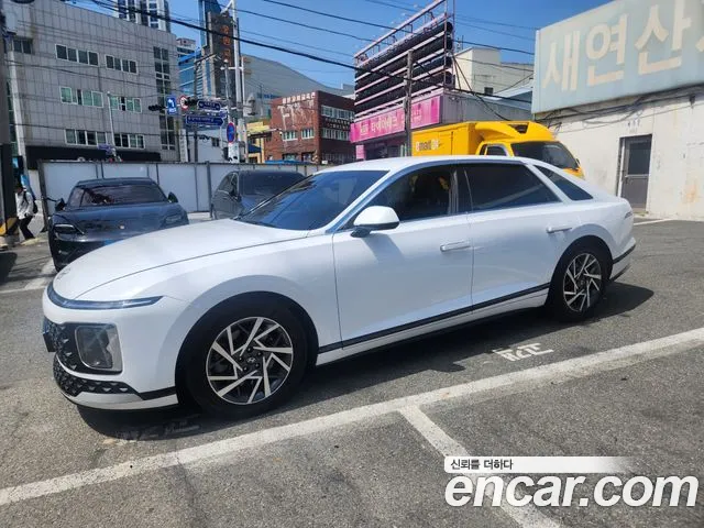 Hyundai Grandeur (GN7) 2023 Белый двухцветный из Кореи, фото 5