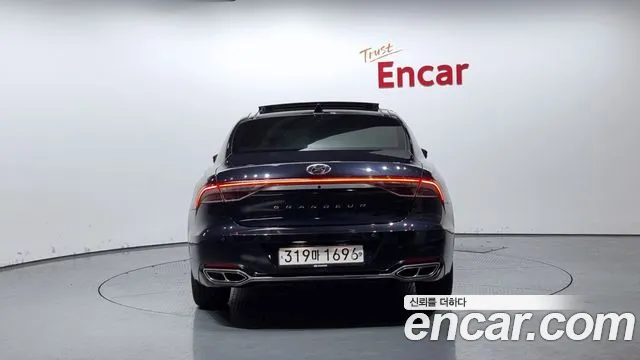 Hyundai The New Grandeur IG Hybrid 2021 Синий из Кореи, фото 5