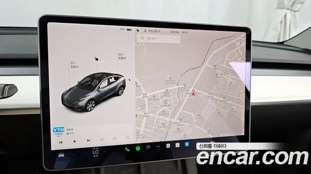 Tesla Model Y 2021 Серый из Кореи, фото 5