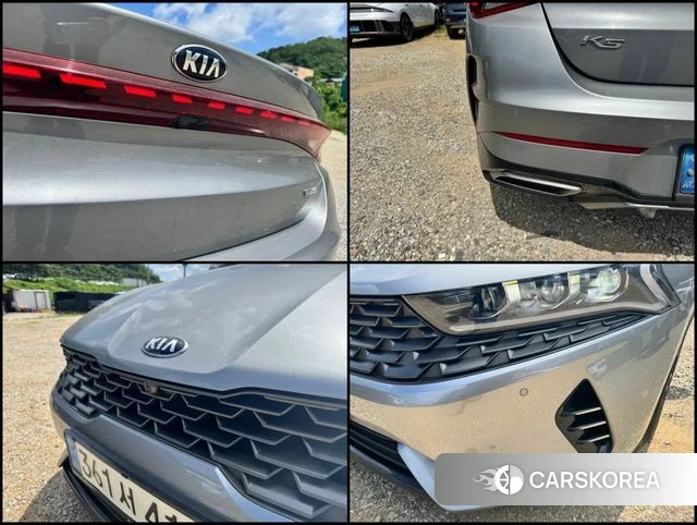 Kia K5 Hybrid 3rd Generation 2021 Серебристо-серый из Кореи, фото 5