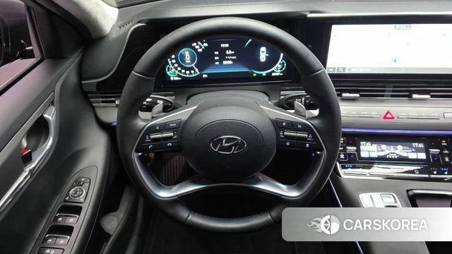 Hyundai The New Grandeur IG Hybrid 2022 Черный из Кореи, фото 5