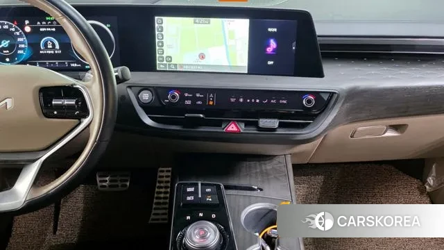 Kia K8 Hybrid 2023 Белый из Кореи, фото 5