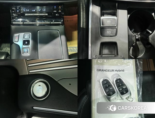 Hyundai The New Grandeur IG Hybrid 2022 Белый из Кореи, фото 5
