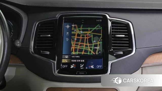 Volvo XC90 second Generation 2018 Черный из Кореи, фото 5