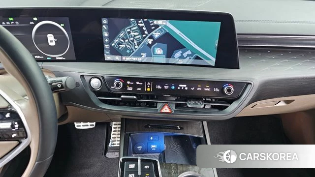 Kia K8 Hybrid 2023 Черный из Кореи, фото 5