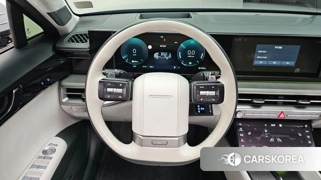 Hyundai Grandeur Hybrid (GN7) 2023 Небесно-голубой из Кореи, фото 5