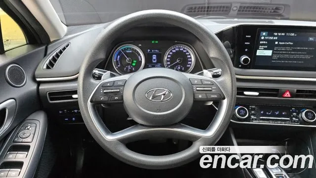 Hyundai Sonata Hybrid (DN8) 2021 Черный из Кореи, фото 5